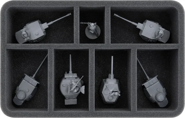 feldherr-foam-trays-hs055a009-schaumstoffeinlage-bolt-action-panzer image 1
