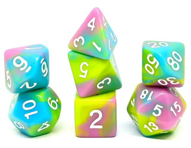 dice4friends-rpg-w-rfelset-7-teilig-rainbow-cake-mehrfarbig image 1