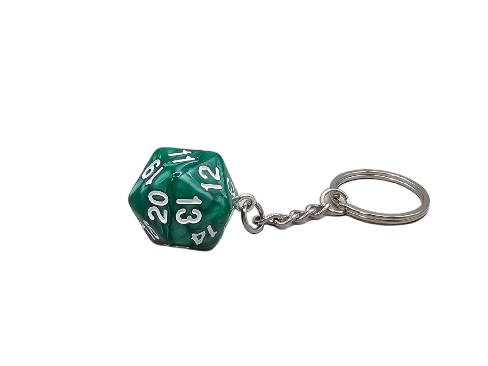 dice4friends-d20-spindown-keychain-green-schl-sselanh-nger-gr-n image 1