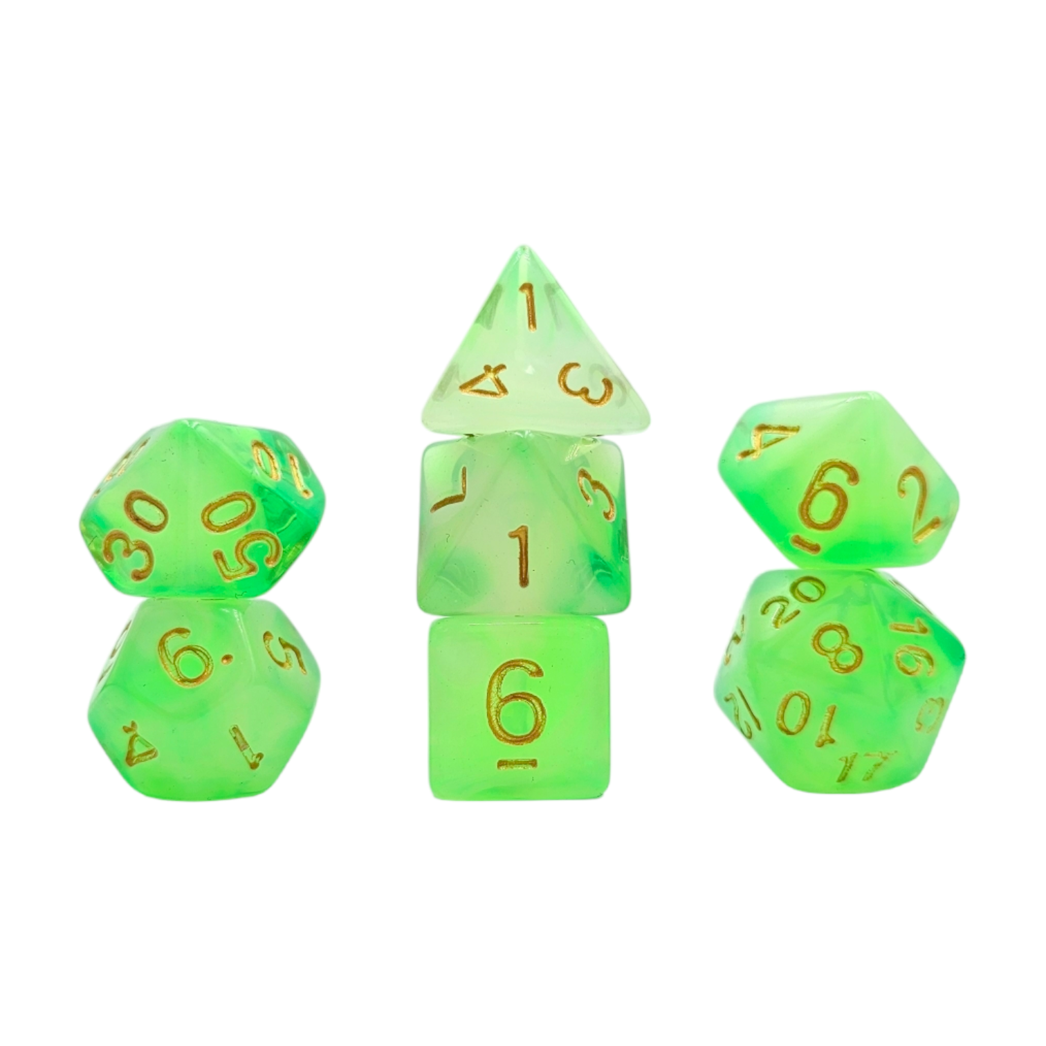dice4friends-galaxy-cocktail-mojito-w-rfelset-7-teilig-gr-n image 1