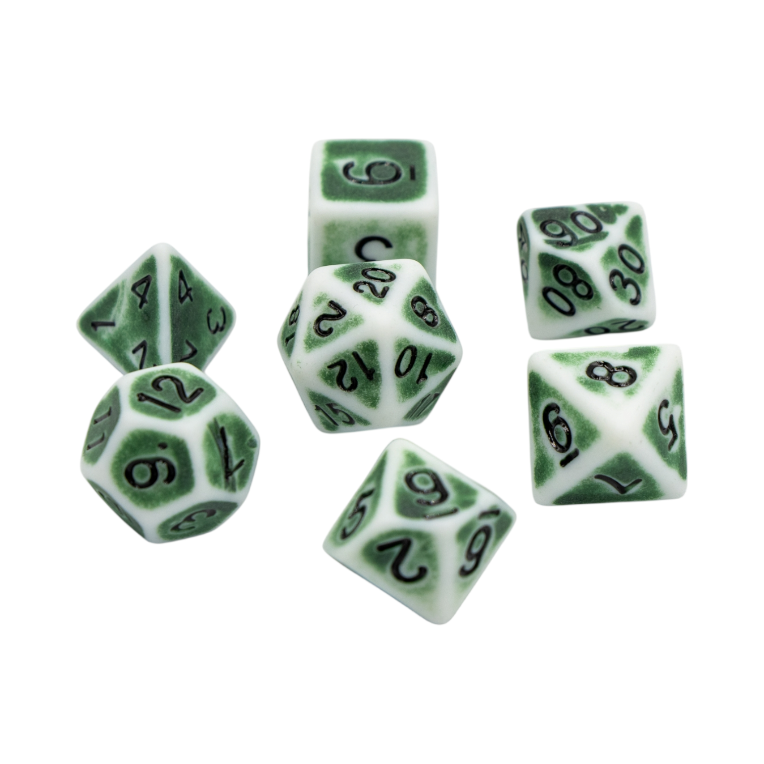 dice4friends-7-teiliges-rpg-w-rfelset-ancient-flintstone-green image 2