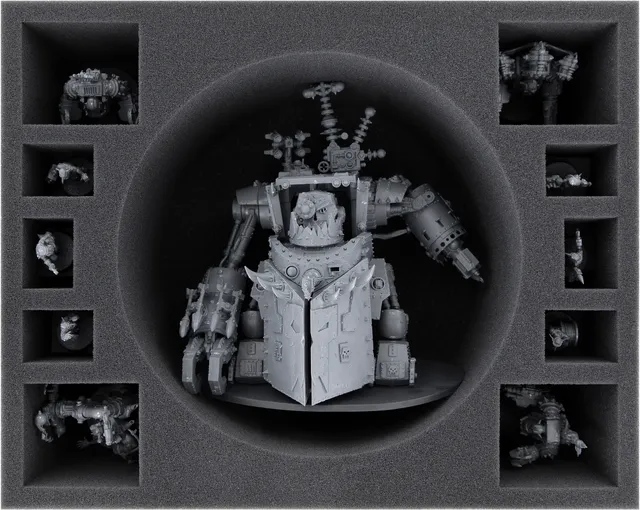 feldherr-schaumstoff-set-morkanaut-gorkanaut-orks-warhammer-2-teilig image 1