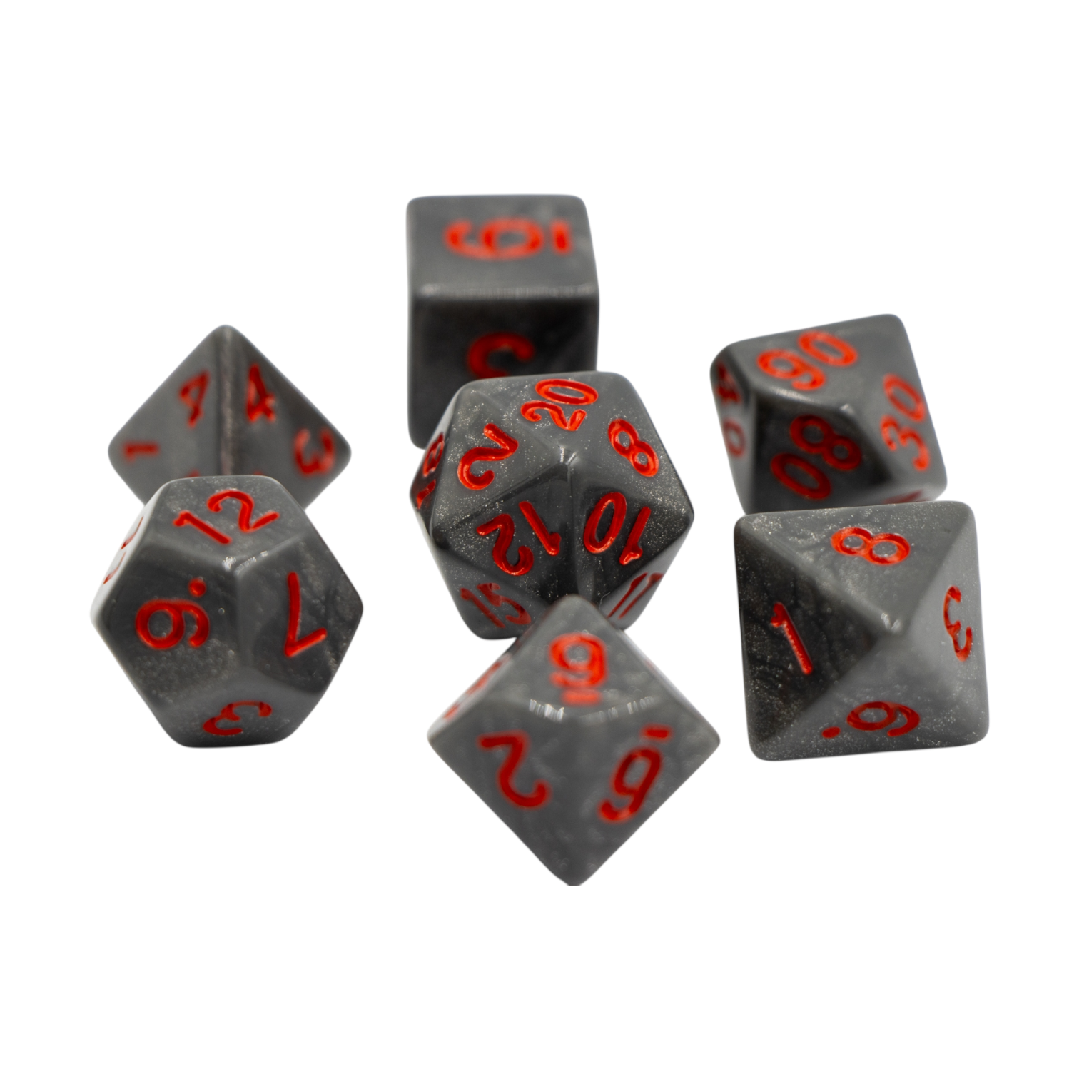 dice4friends-galaxy-rpg-w-rfelset-graphite-glitzer-7-teilig image 2