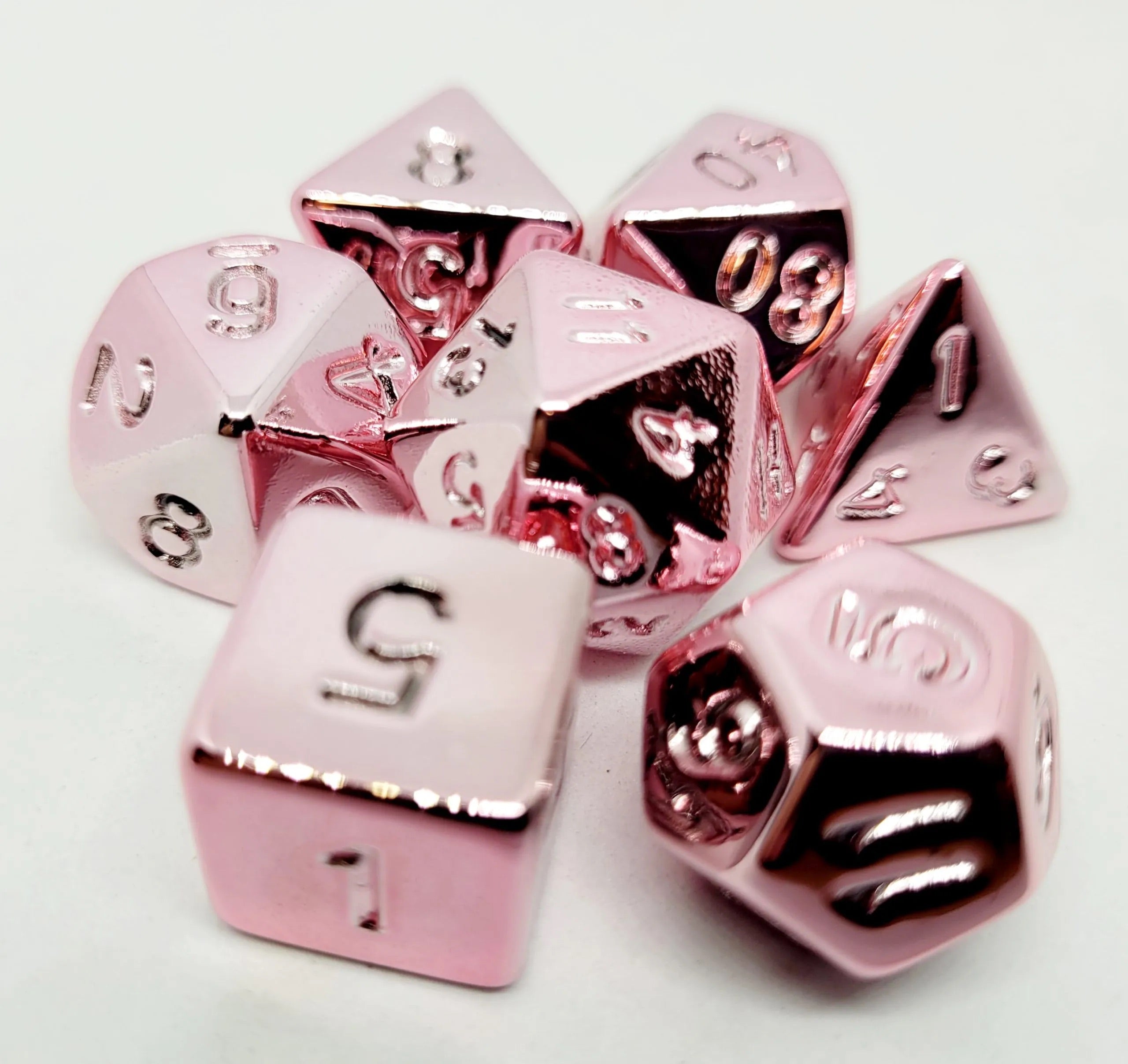 dice4friends-metall-shiny-ros-gold-w-rfelset-7-teilig image 1