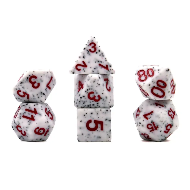 dice4friends-7-teiliges-rpg-w-rfelset-granite-white-w-rfel-wei-7er image 1