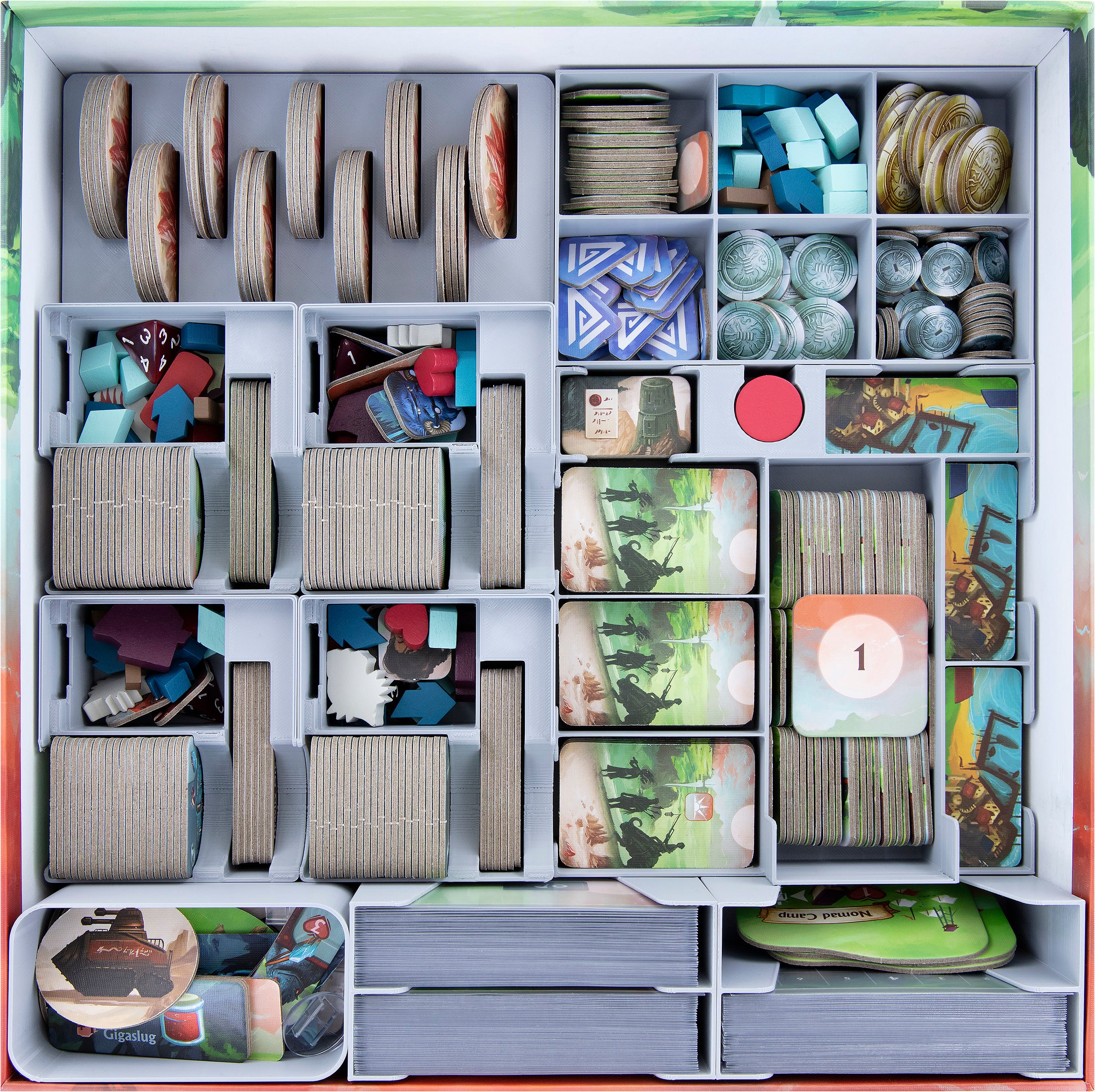 feldherr-organizer-insert-f-r-now-or-never-grundspiel-box-10-teilig image 2