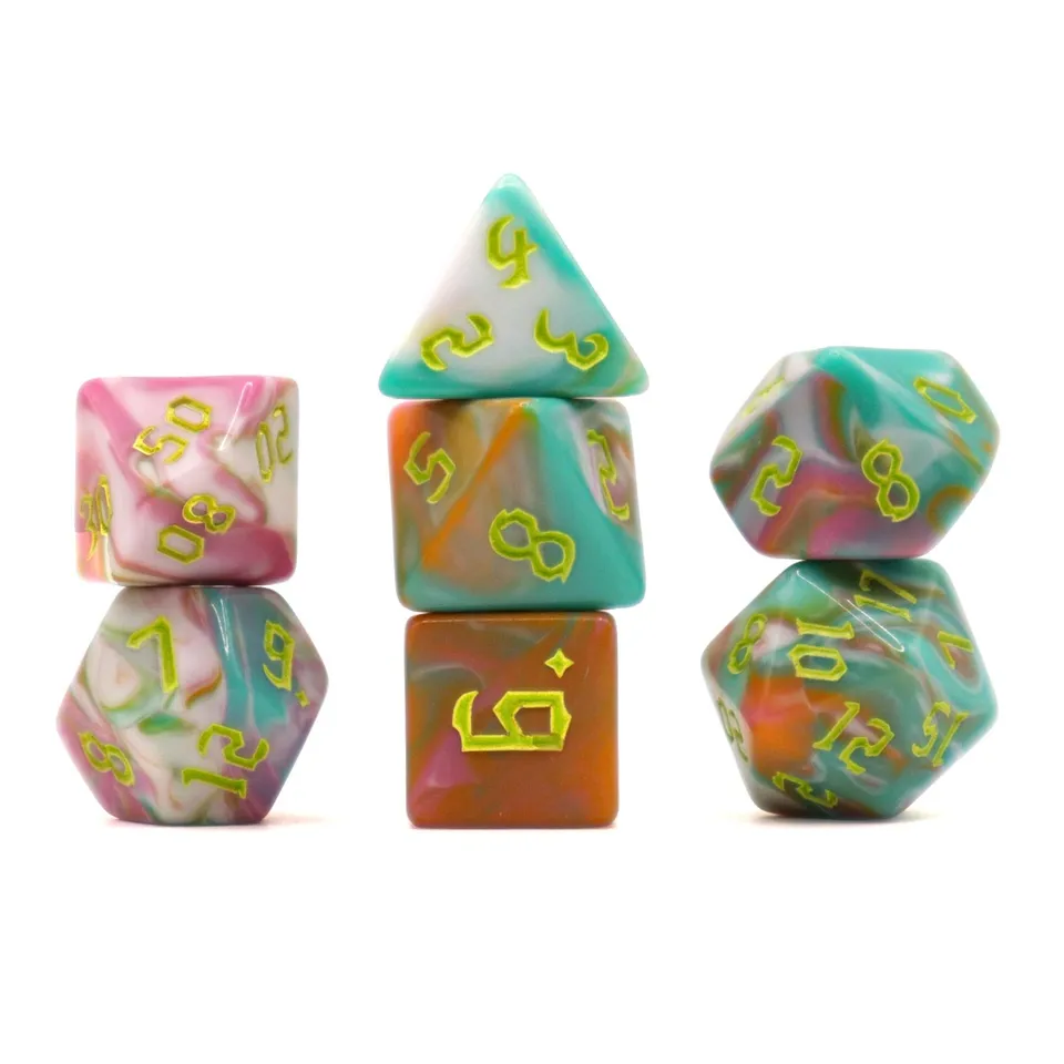 dice4friends-rpg-w-rfelset-runic-mehrfarbig-7-teilig image 1