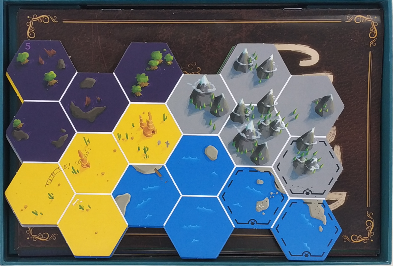 feldherr-organizer-insert-cryptid-grundspielbox-6-teilig image 2