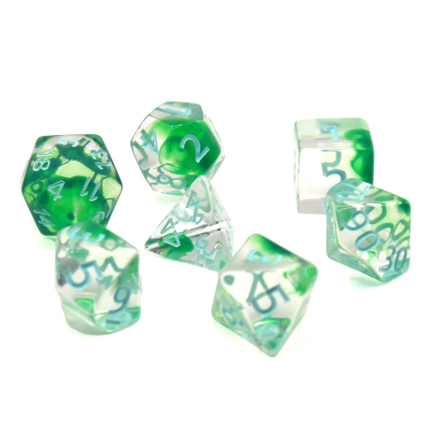 dice4friends-rpg-w-rfelset-transparent-nebula-bamboo-7er image 2