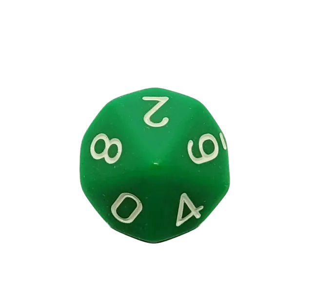 dice4friends-einzelw-rfel-d10-gr-n-wei-0-9-acryl image 1