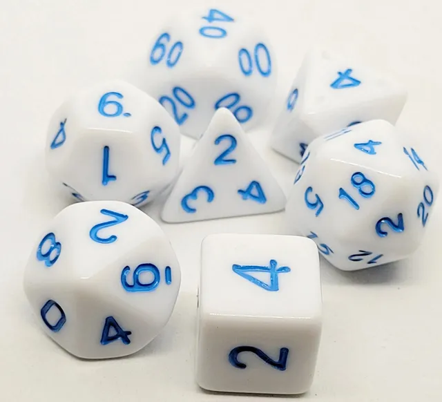 dice4friends-7-teiliges-rpg-w-rfelset-opaque-marshmellow-blue image 1