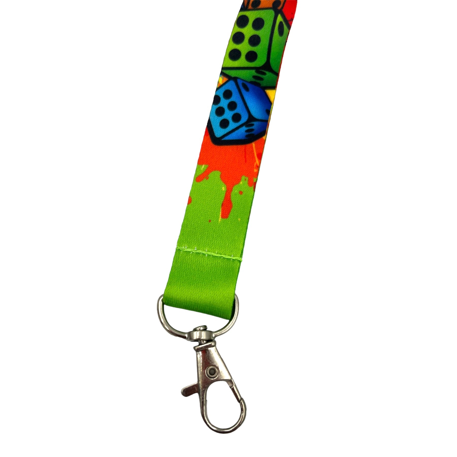 dice4friends-accessoires-schl-sselanh-nger-gr-n-polyester image 3