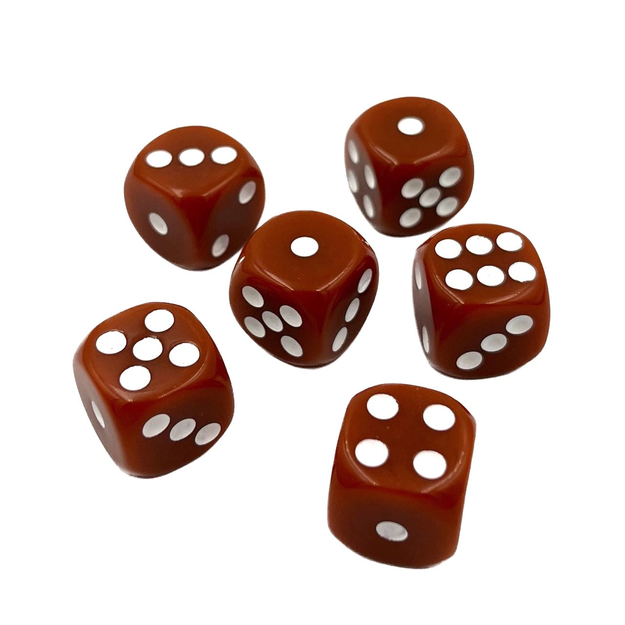 dice4friends-d6-w-rfelset-opaque-brown-6-w-rfel-16mm image 2