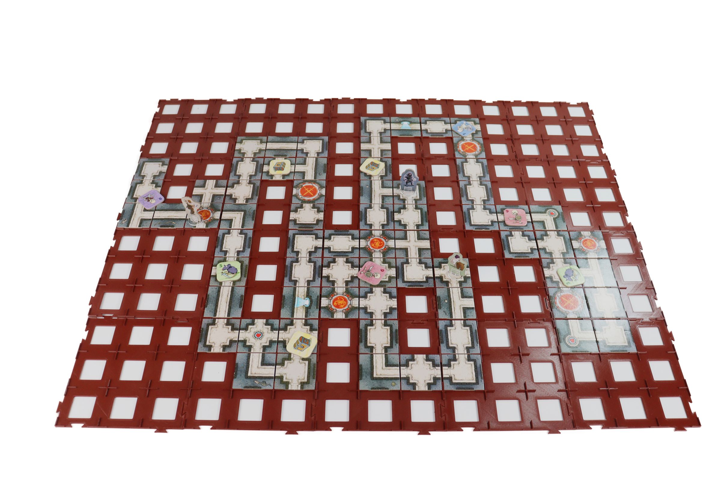 feldherr-terrain-karak-labyrinth-raster-9er-set-81-pl-ttchen image 2