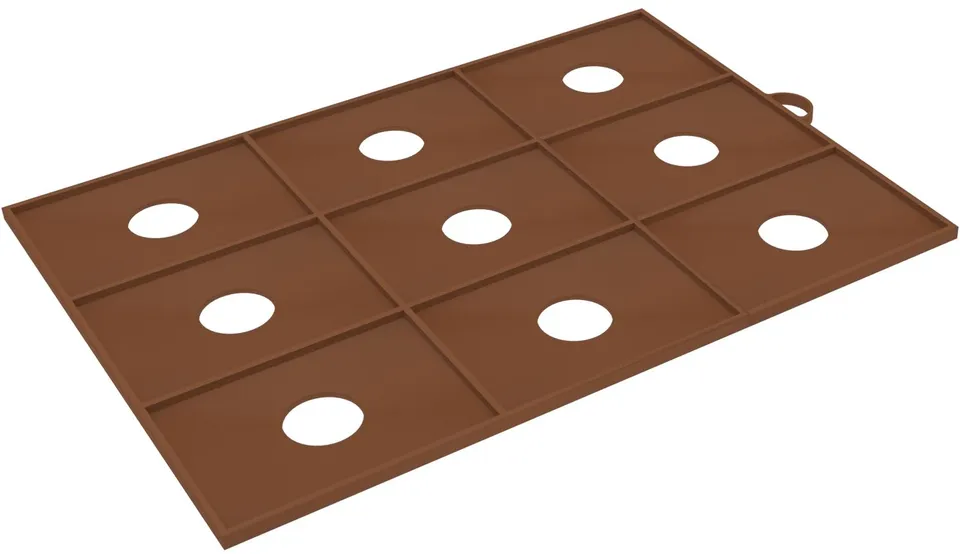 feldherr-accessories-display-rahmen-lorcana-9-karten-schwarz image 1