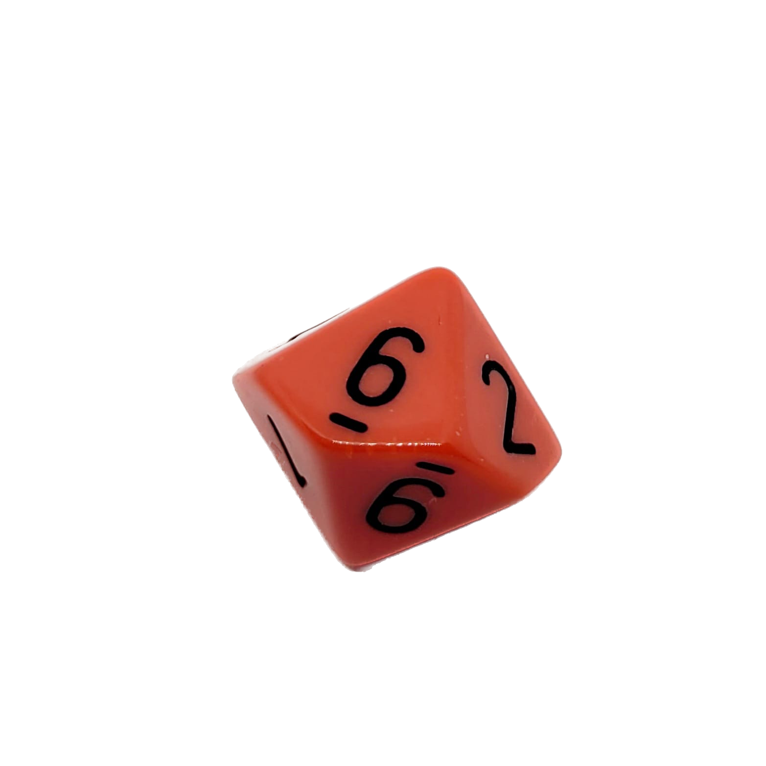 dice4friends-einzelw-rfel-d10-rot-schwarz-w10-0-9 image 2