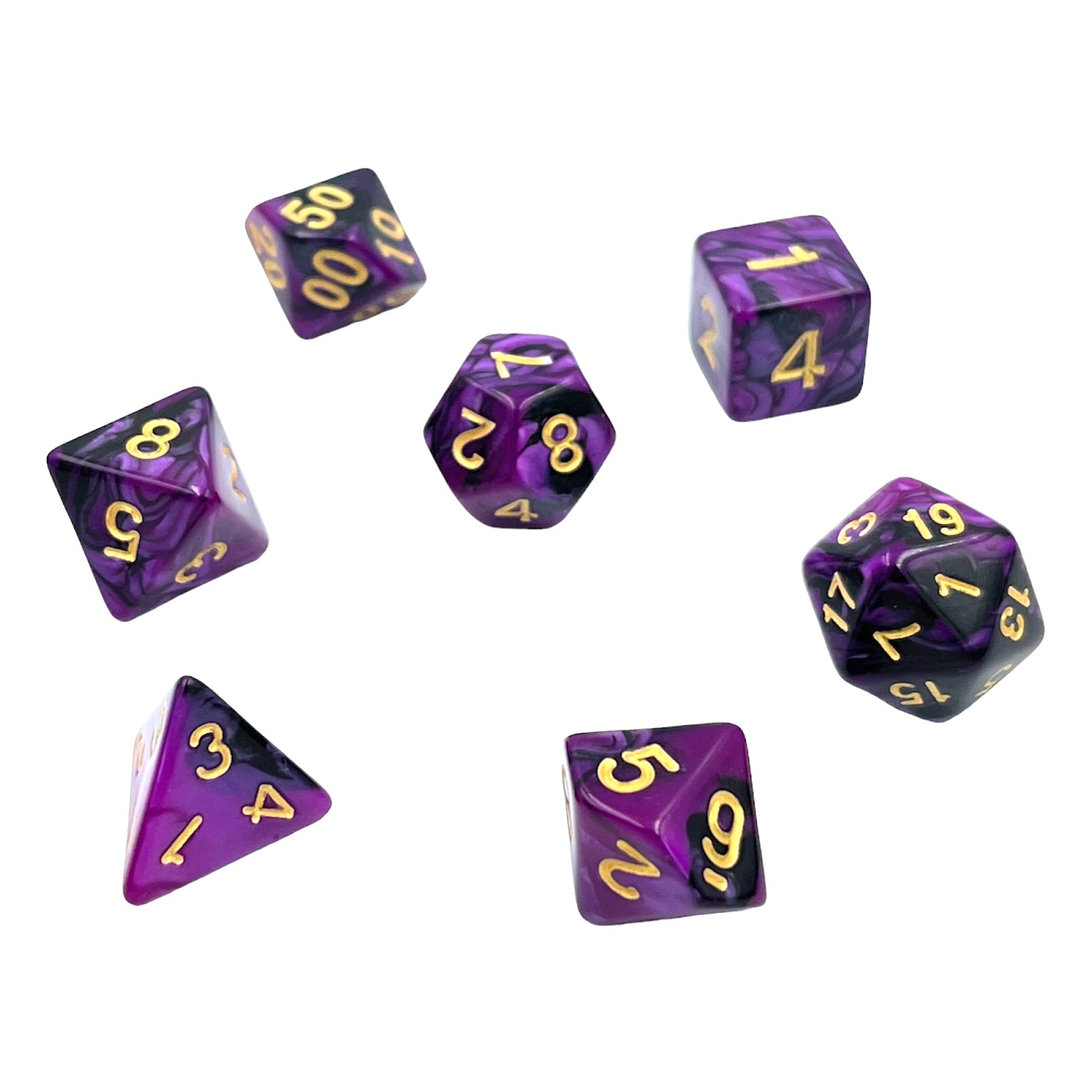 dice4friends-rpg-w-rfelset-7-teilig-racing-black-purple-lila image 3
