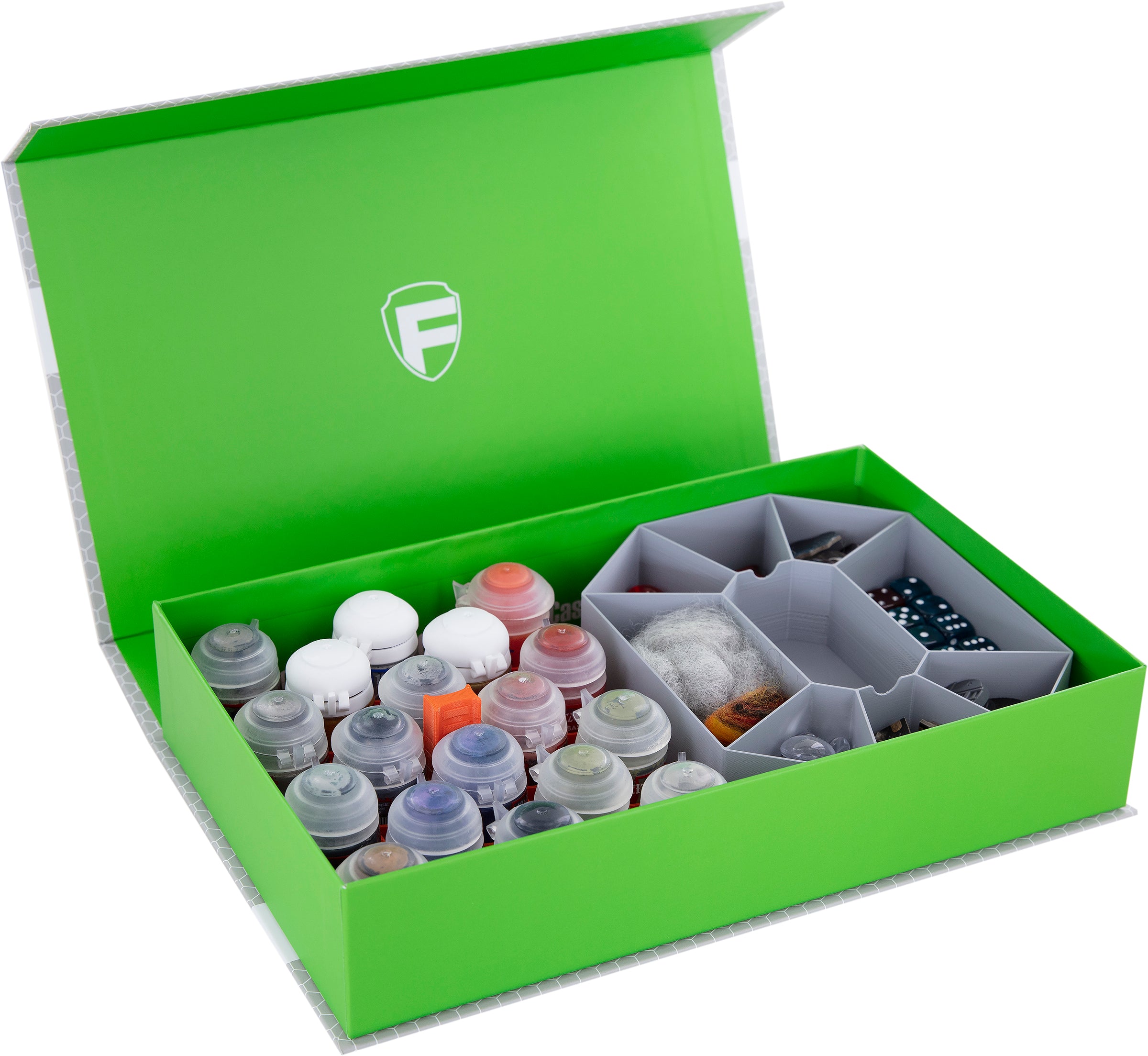 feldherr-accessories-tokenhalter-9-f-cher-grau-3d-druck image 3