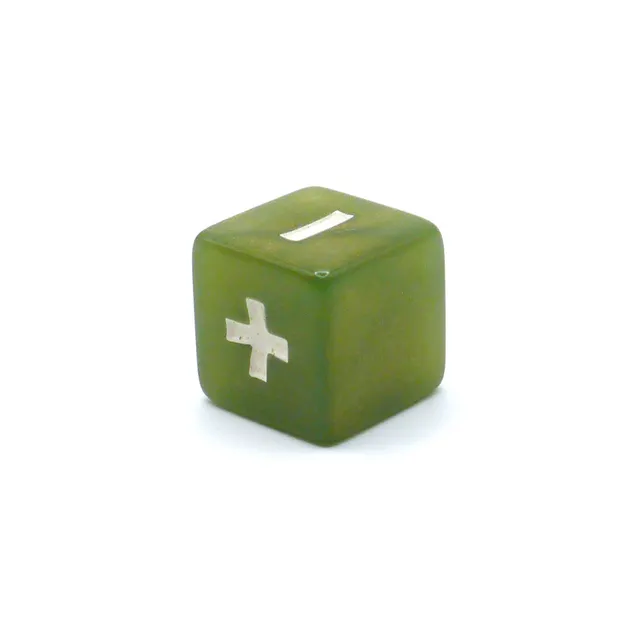 dice4friends-fate-fudge-powder-green-w-rfel-15-mm-gr-n image 1