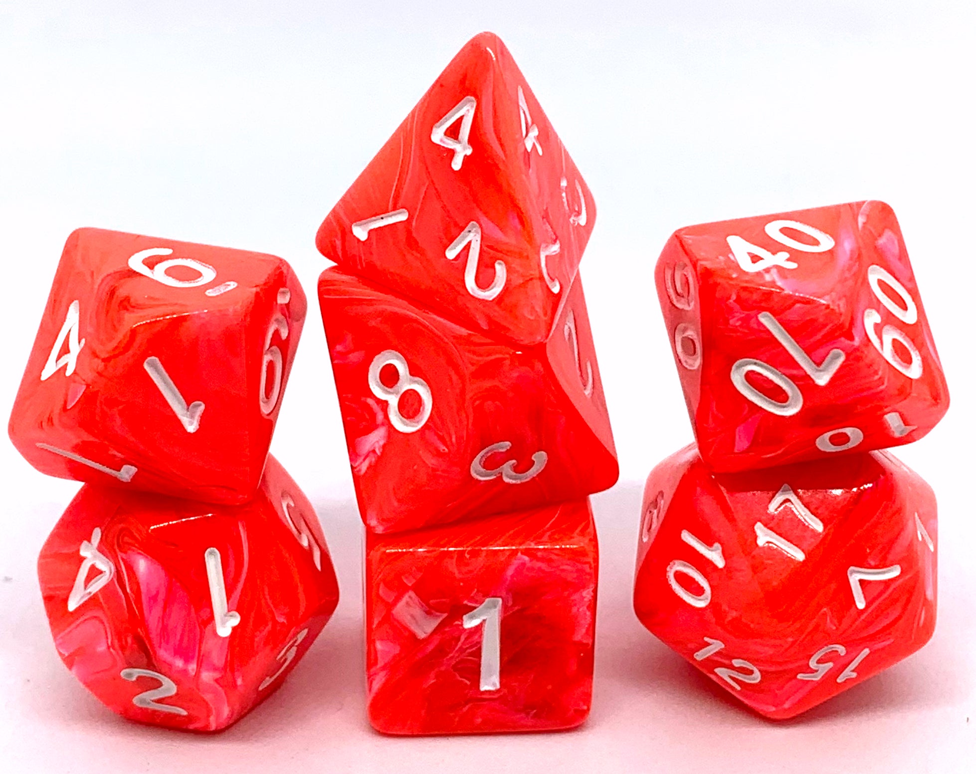 dice4friends-7-tlg-rpg-w-rfelset-candysweet-bloody-orange-w-rfel-7er image 1