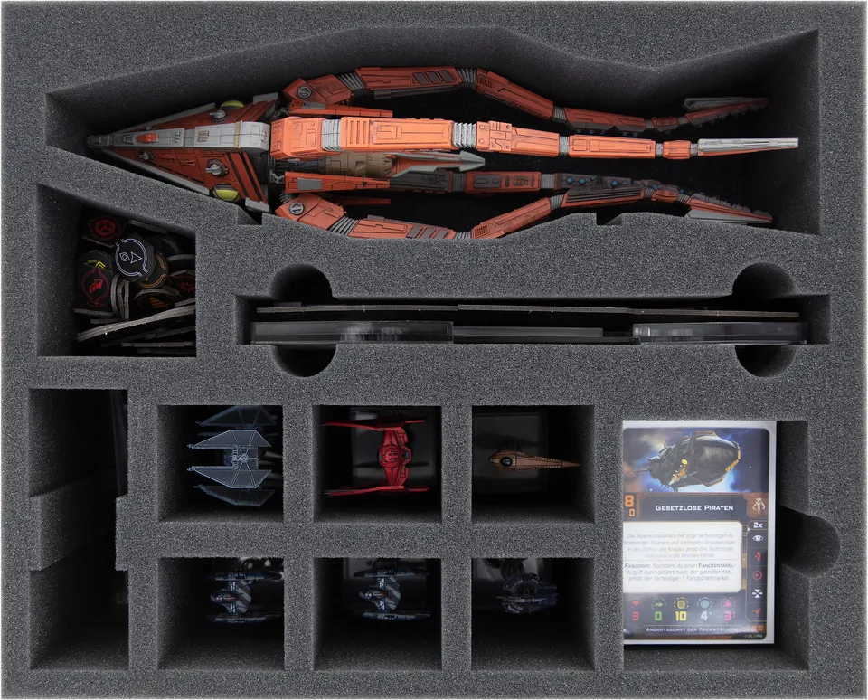 feldherr-fsmfdx110bo-einlage-x-wing-trident-raumschiff image 1