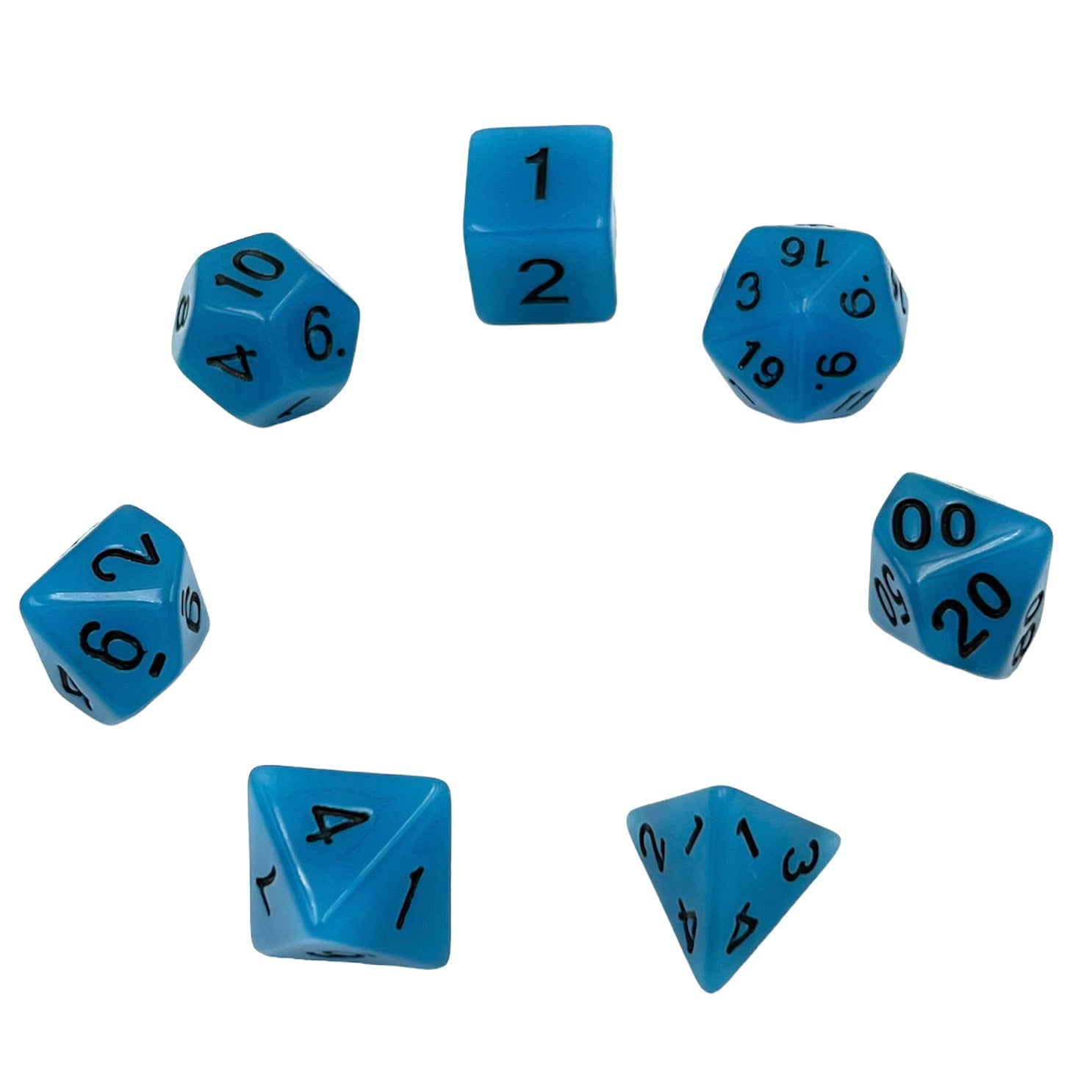 dice4friends-glow-blue-w-rfelset-7-teilig-blau-leuchtend image 2