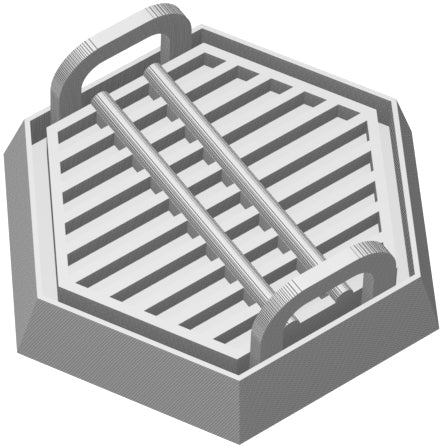 feldherr-accessories-base-set-hexagonal-3er-industriegel-nde image 2
