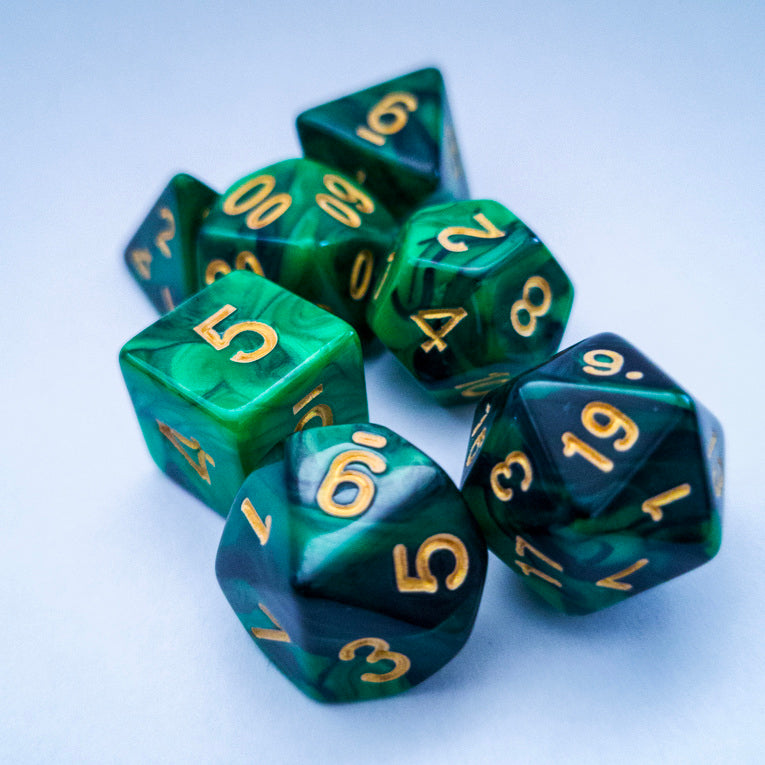 drawlab-rpg-green-teal-marble-w-rfelset-7-teilig-marmor image 1
