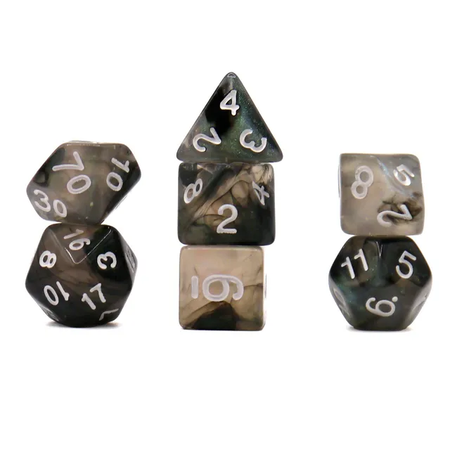 dice4friends-stellar-explosion-7-teiliges-glow-w-rfelset-schwarz image 1