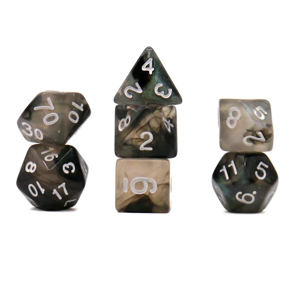 dice4friends-stellar-explosion-7-teiliges-glow-w-rfelset-schwarz image 1