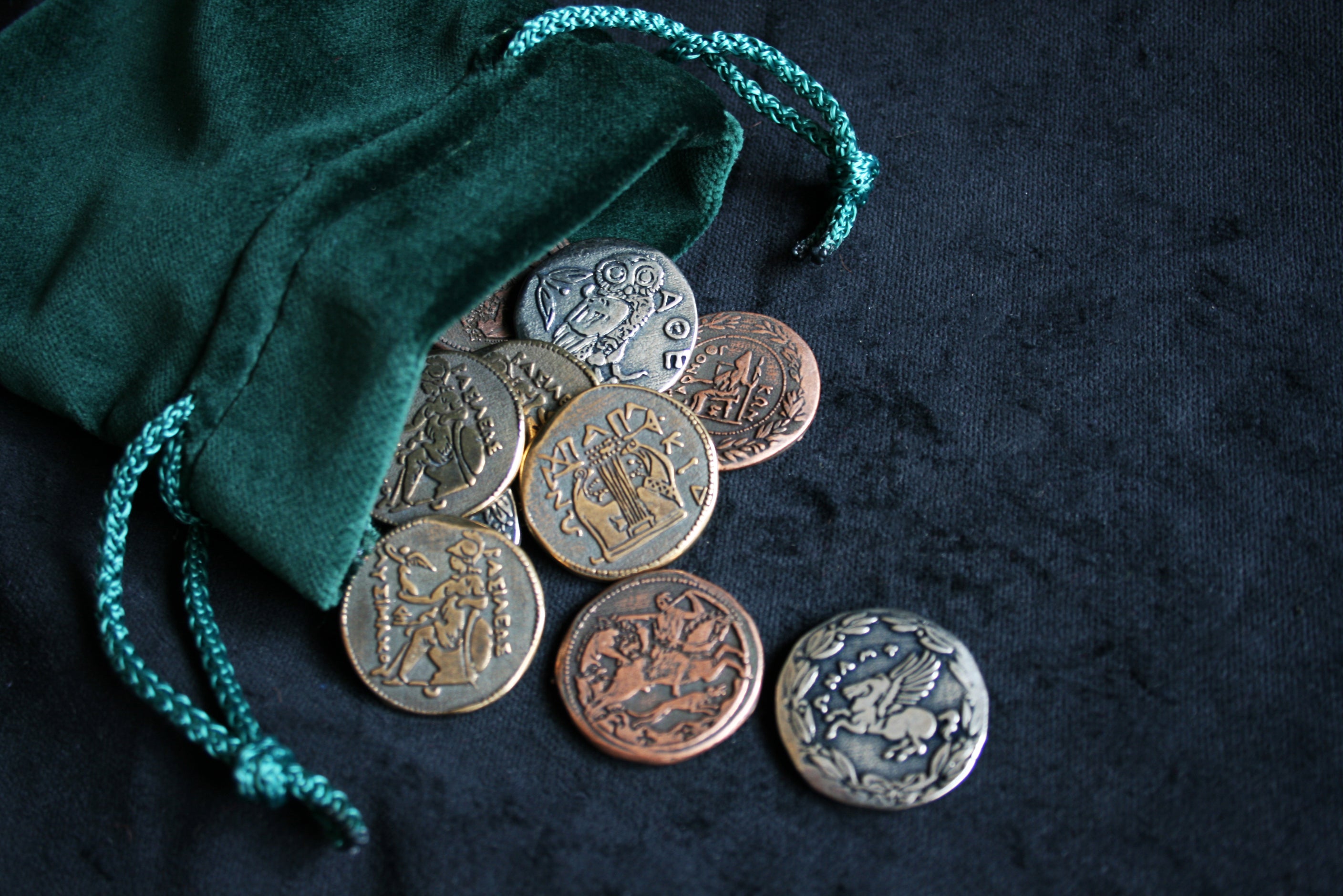 drawlab-legendary-metal-coins-cthulhu-metallm-nzen-20-st-ck-horror image 5