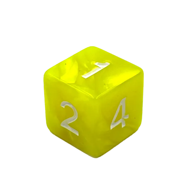 dice4friends-d6-w-rfel-pearl-yellow-ziffernw-rfel-gelb image 1