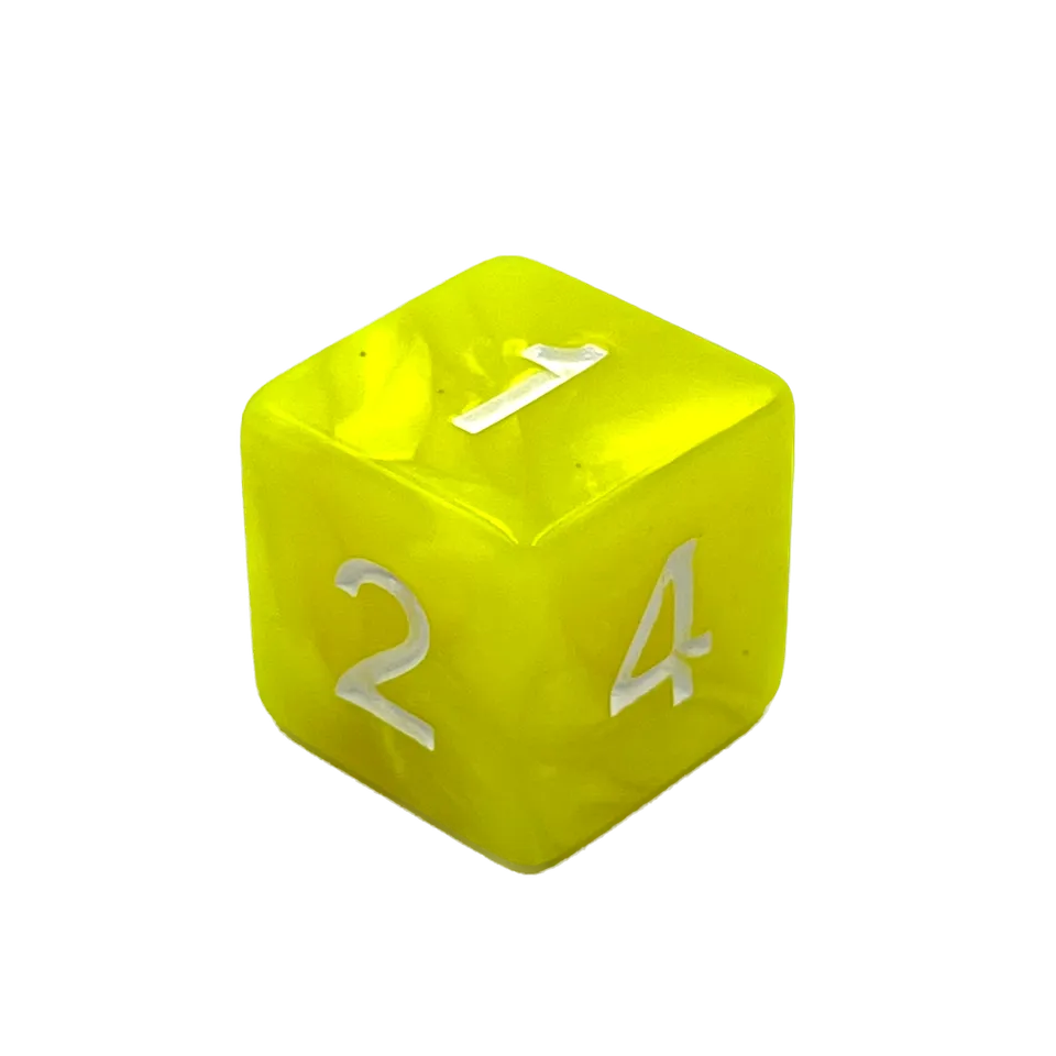 dice4friends-d6-w-rfel-pearl-yellow-ziffernw-rfel-gelb image 1