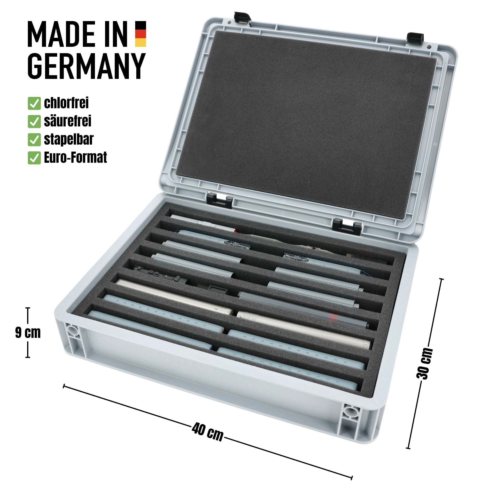 feldherr-model-train-eurobox-40x30-set-spur-n-8-f-cher-stehend image 2