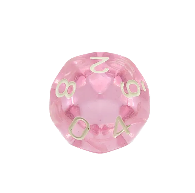 dice4friends-d10-w-rfel-transparent-pink-einzelw-rfel-0-9-acryl image 1