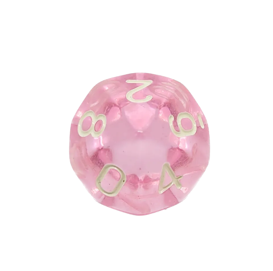 dice4friends-d10-w-rfel-transparent-pink-einzelw-rfel-0-9-acryl image 1