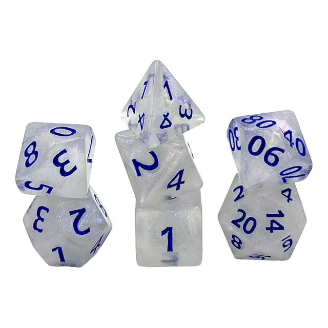 dice4friends-7-teiliges-rpg-w-rfelset-frosted-polar-crush-glitzer image 1