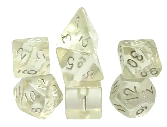 dice4friends-transparent-crystal-rpg-w-rfelset-7-teilig-wei image 1