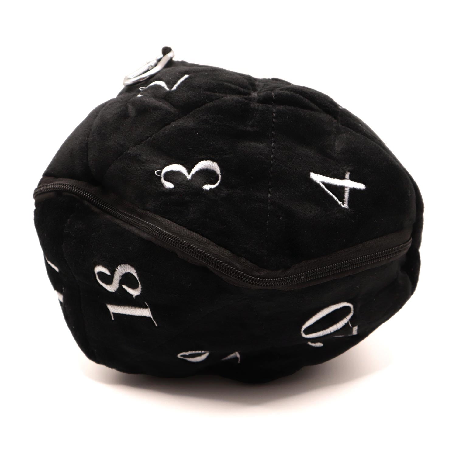 dice4friends-accessoires-w-rfelbeutel-d20-schwarz-19cm image 2