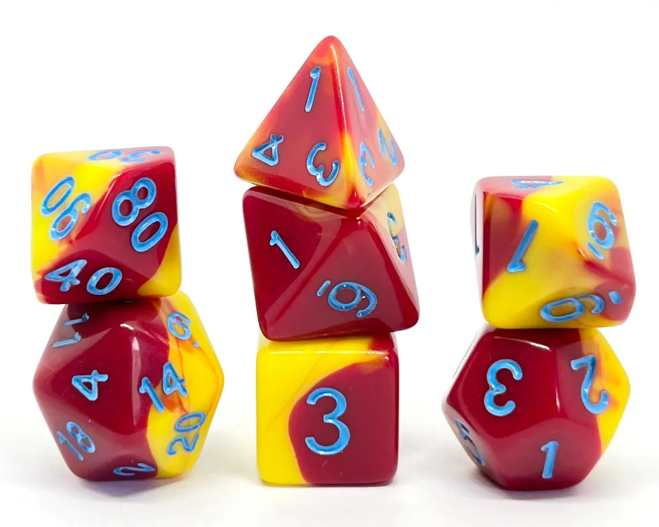 dice4friends-rpg-w-rfelset-7-teilig-red-joker-mehrfarbig image 1