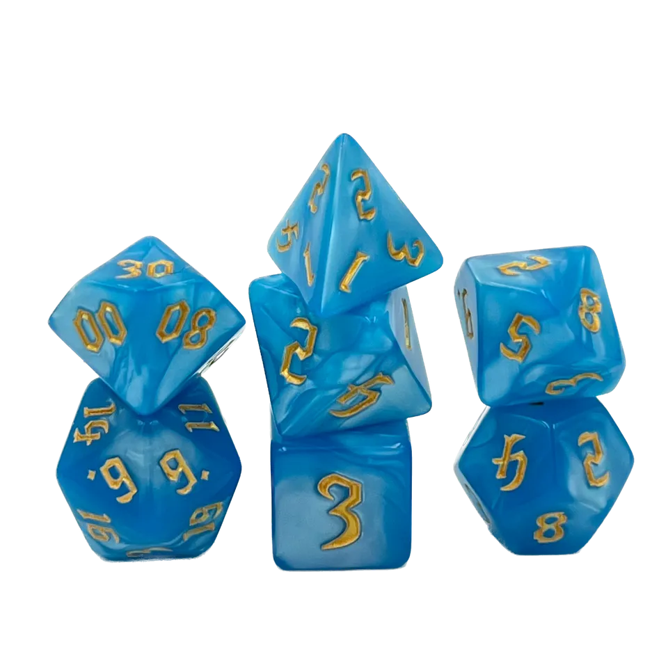 dice4friends-7-teiliges-rpg-w-rfelset-pearl-seawater-blau image 1