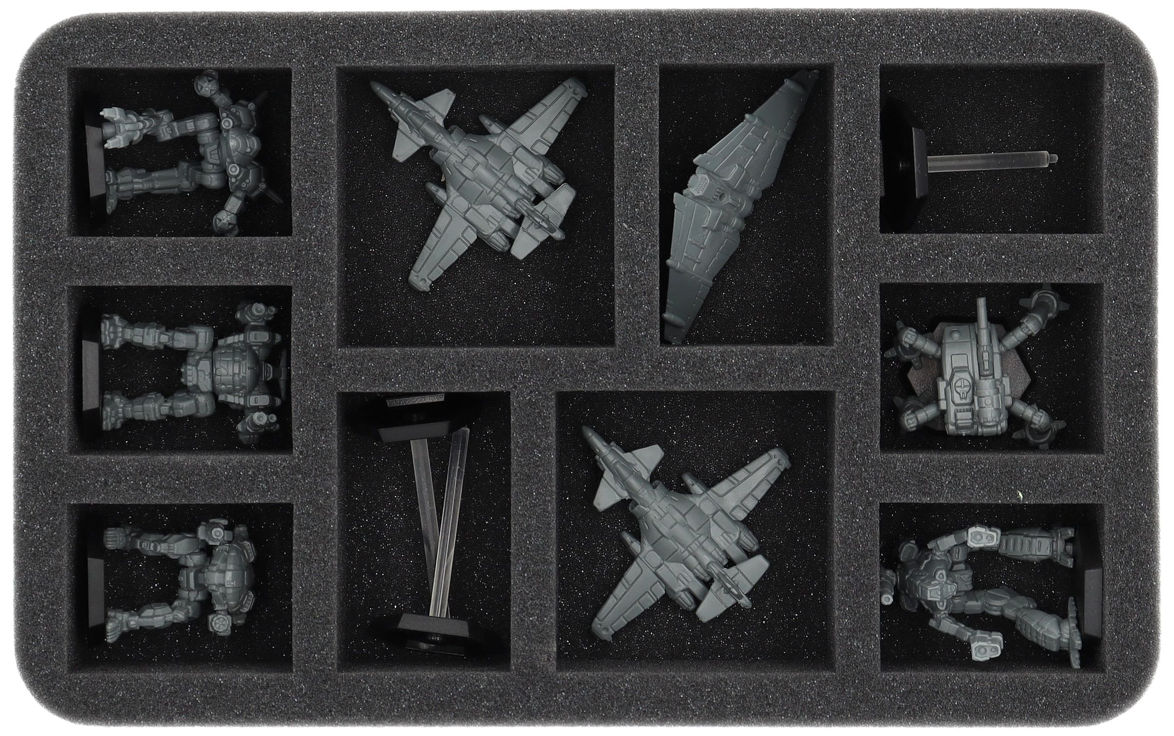 feldherr-foam-trays-hs050a167-schaumeinlage-battletech-10-mechs image 2