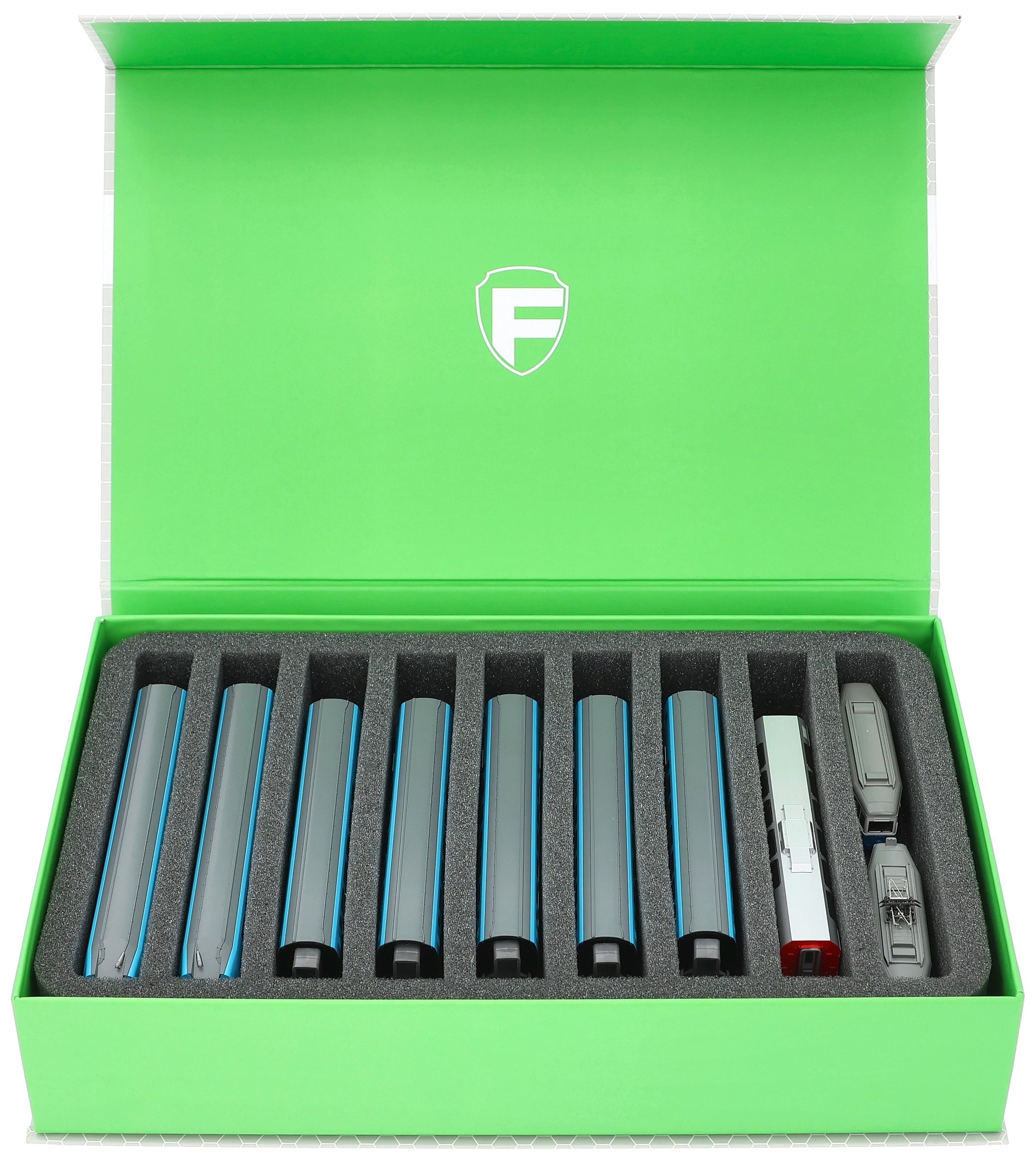 feldherr-model-train-magnetbox-spur-n-stehend-gr-n-9-f-cher image 3