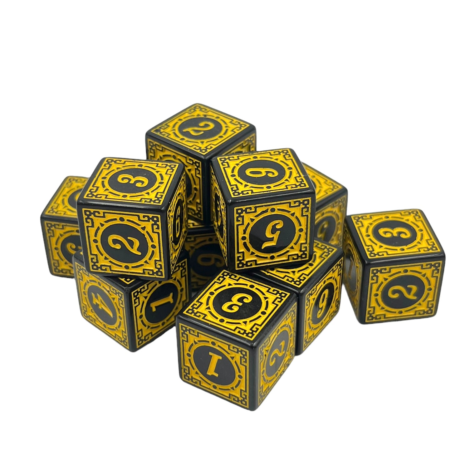 dice4friends-magic-flame-yellow-d6-augenw-rfel-gelb-15-mm image 4