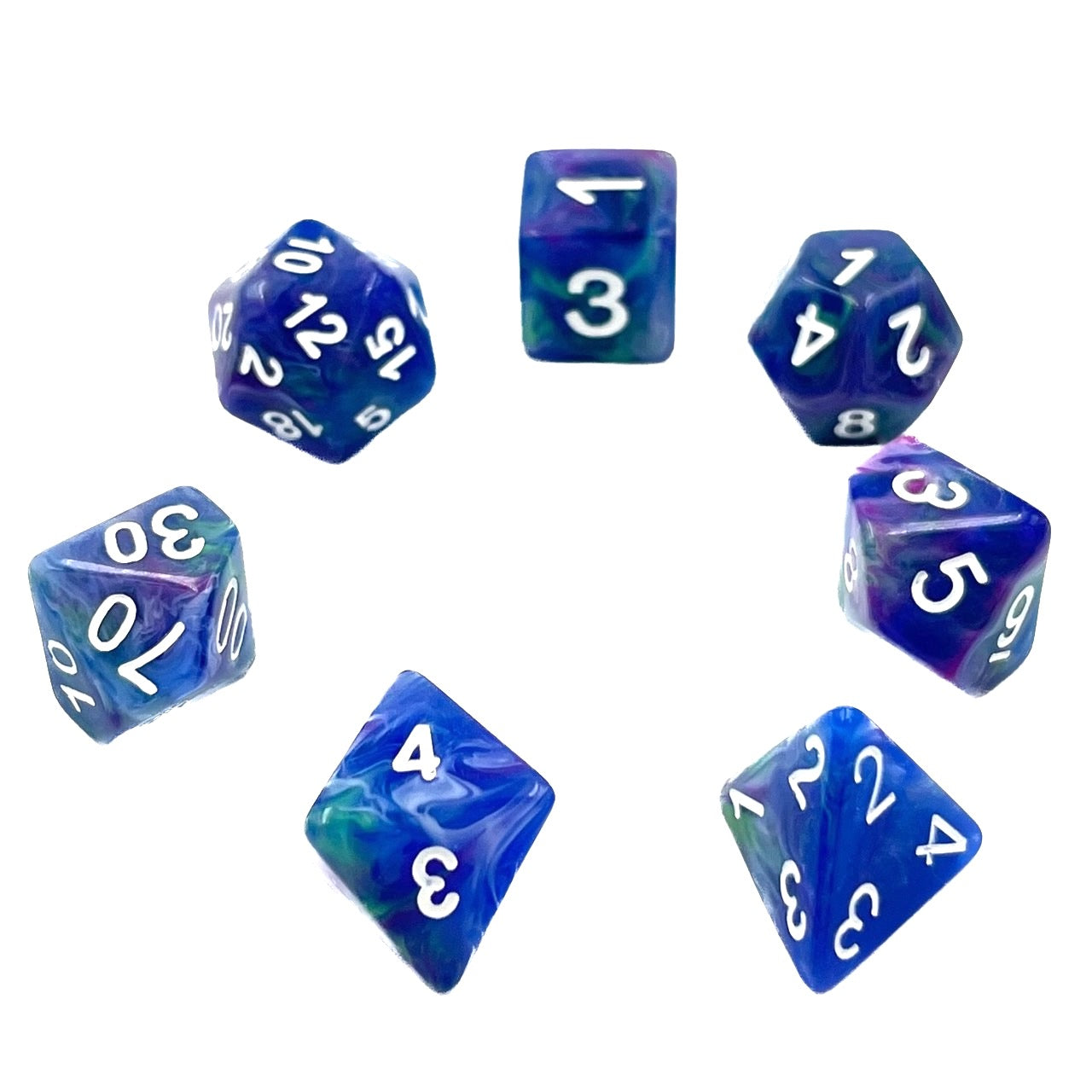 dice4friends-rpg-w-rfelset-mehrfarbig-muse-7-teilig-bunt image 2