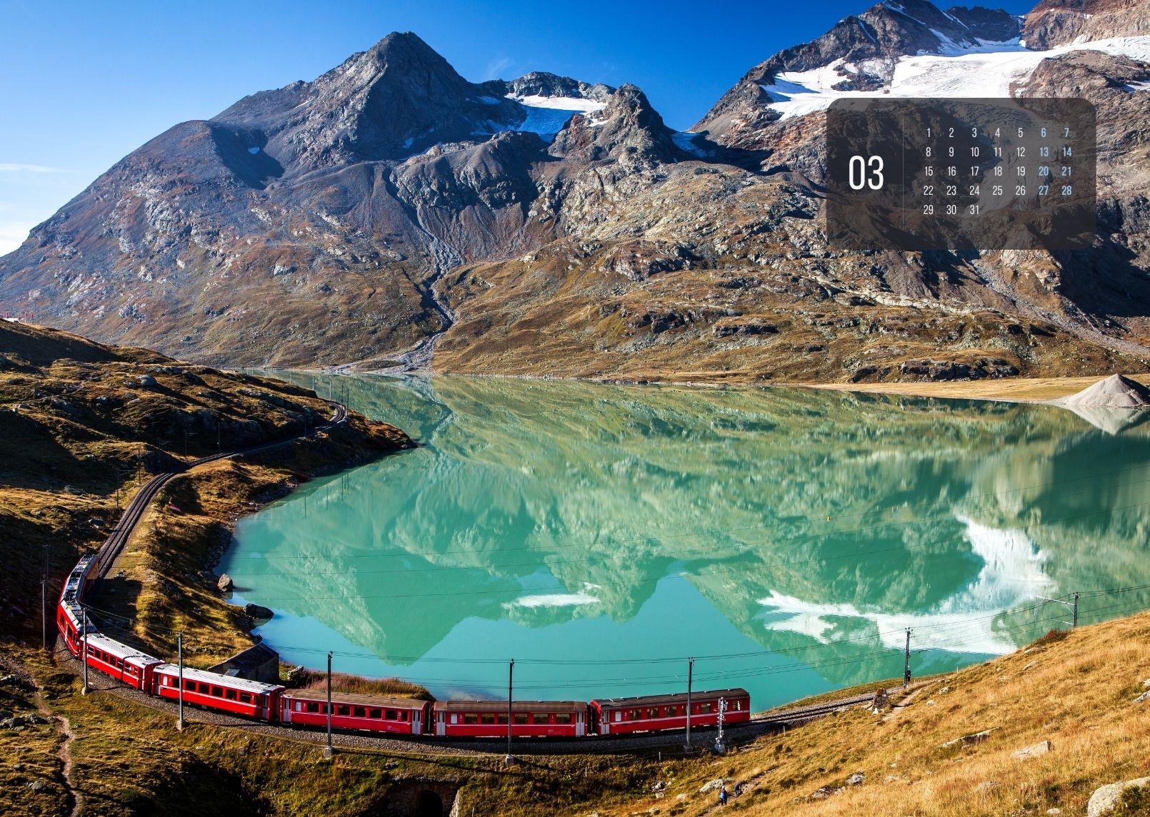 feldherr-accessories-eisenbahn-landschaften-wandkalender-a3-2027 image 4