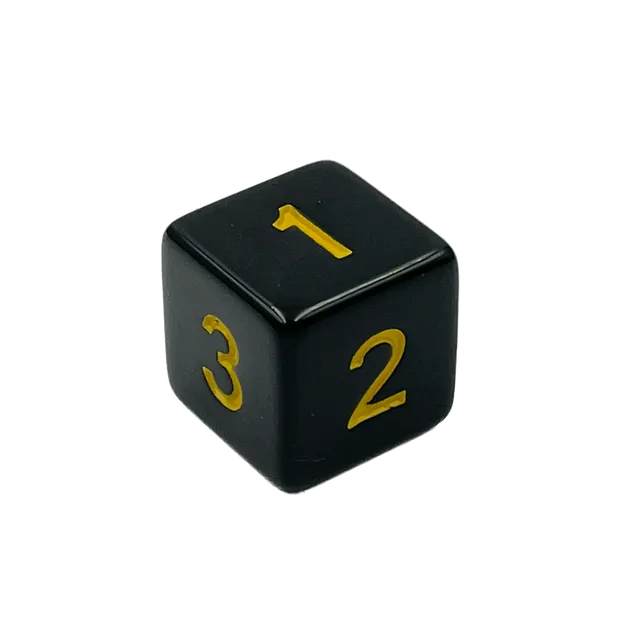 dice4friends-d6-augenw-rfel-sets-d6-w-rfel-schwarz-gelb-w6 image 1