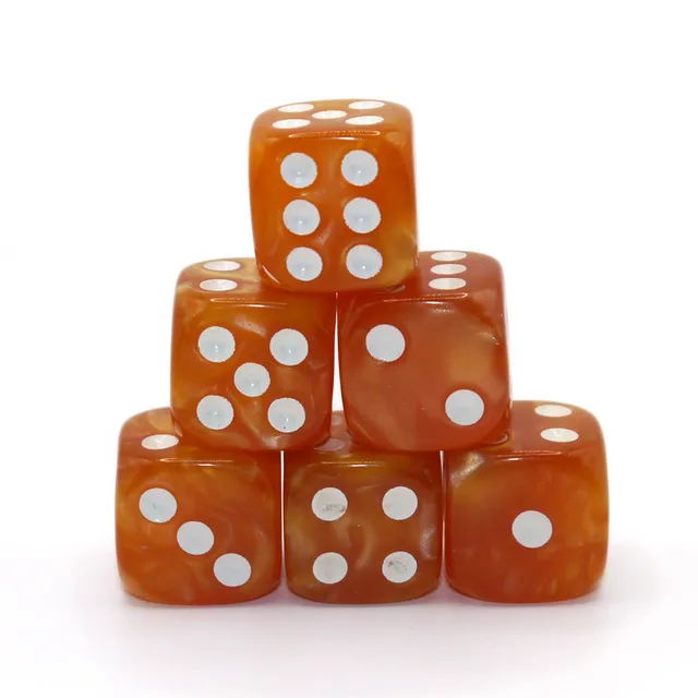 dice4friends-d6-augenw-rfel-pearl-toffee-w-rfelset-6-teilig-16mm image 1