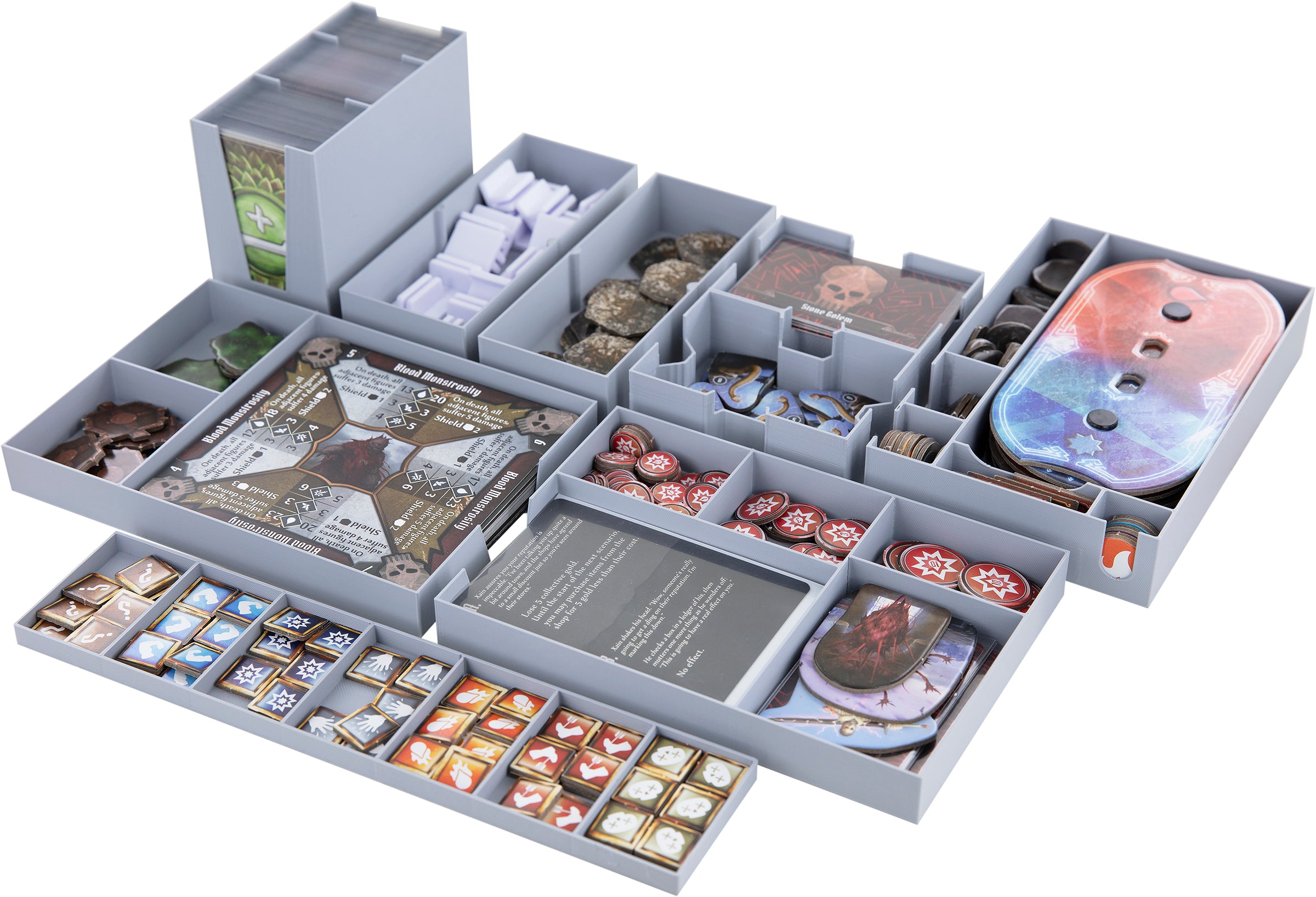 feldherr-foam-trays-organizer-insert-gloomhaven-jaws-of-the-lion image 4