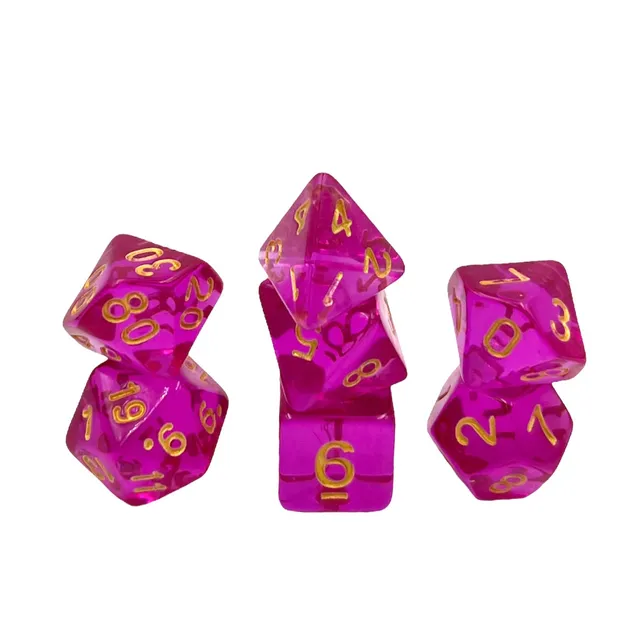 dice4friends-rpg-w-rfelset-transparent-bollywood-w-rfel-7-teilig-lila image 1